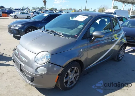 2012 Fiat 500 Pop from USA, damaged, VIN 3C3CFFAR8CT339807